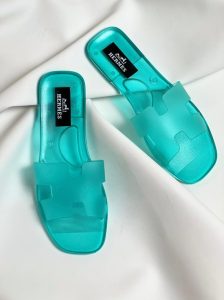 Aqua Hermes Slippers