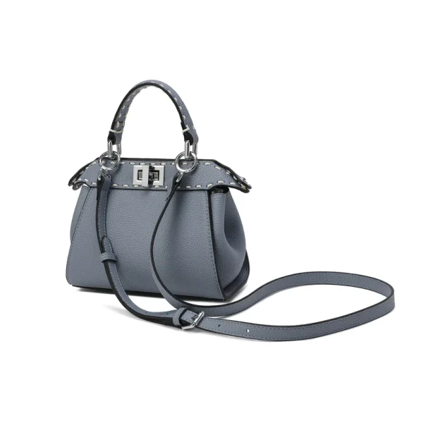Tiffany & Fred Top-Grain Leather Satchel/Shoulder Bag - Image 4