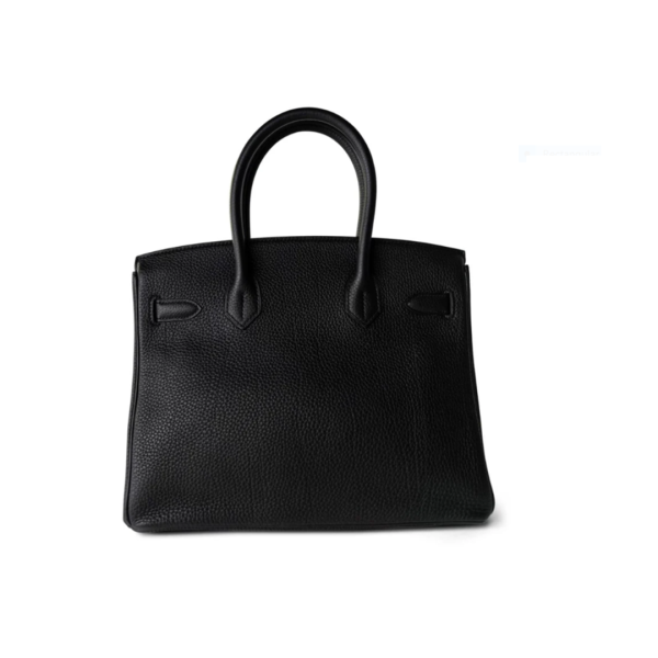 Birkin 30 Black Togo Gold Plated Y Stamp - Image 2