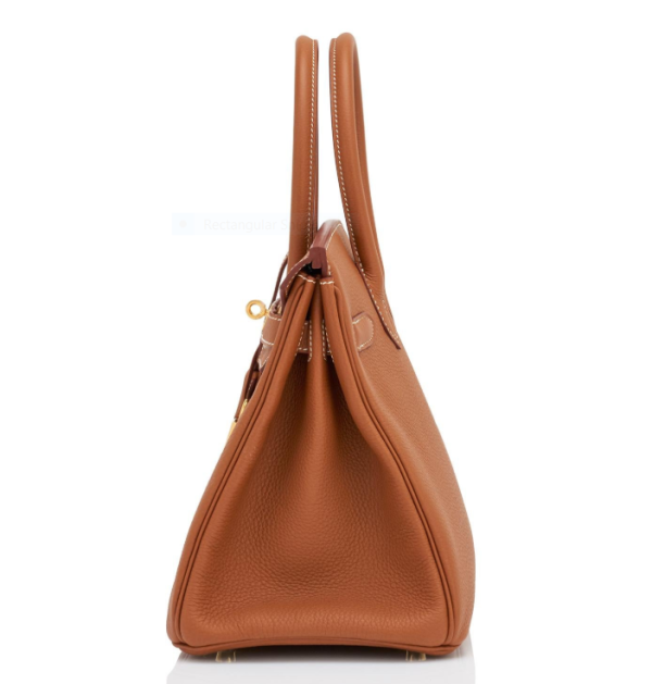 Hermes Birkin 30 Gold Tan Togo Gold Hardware Bag - Image 4