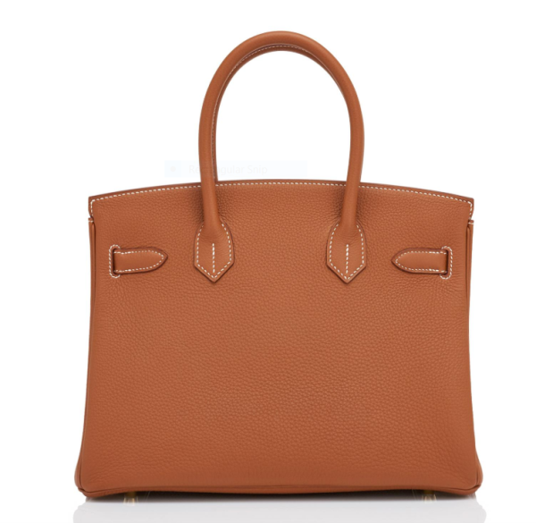 Hermes Birkin 30 Gold Tan Togo Gold Hardware Bag - Image 3