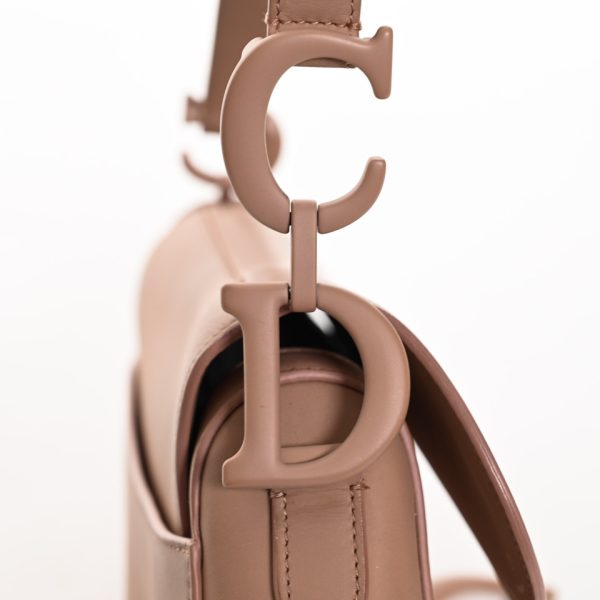 DIOR Saddle shoulder bag Dior Leather Beige - Image 4